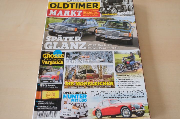 Deckblatt Oldtimer Markt (04/2016)